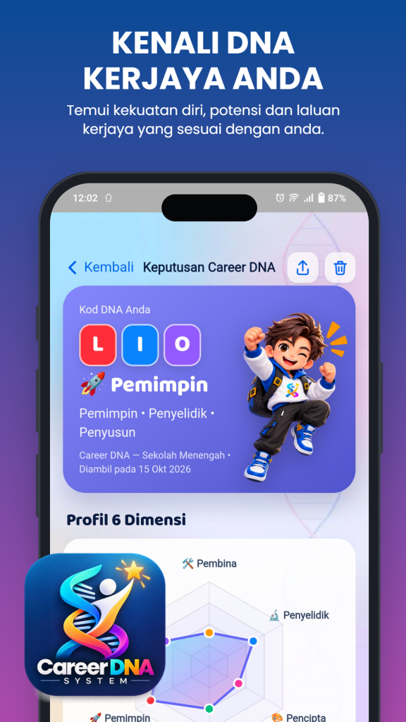 Career DNA – Potensi Anda screenshot 1