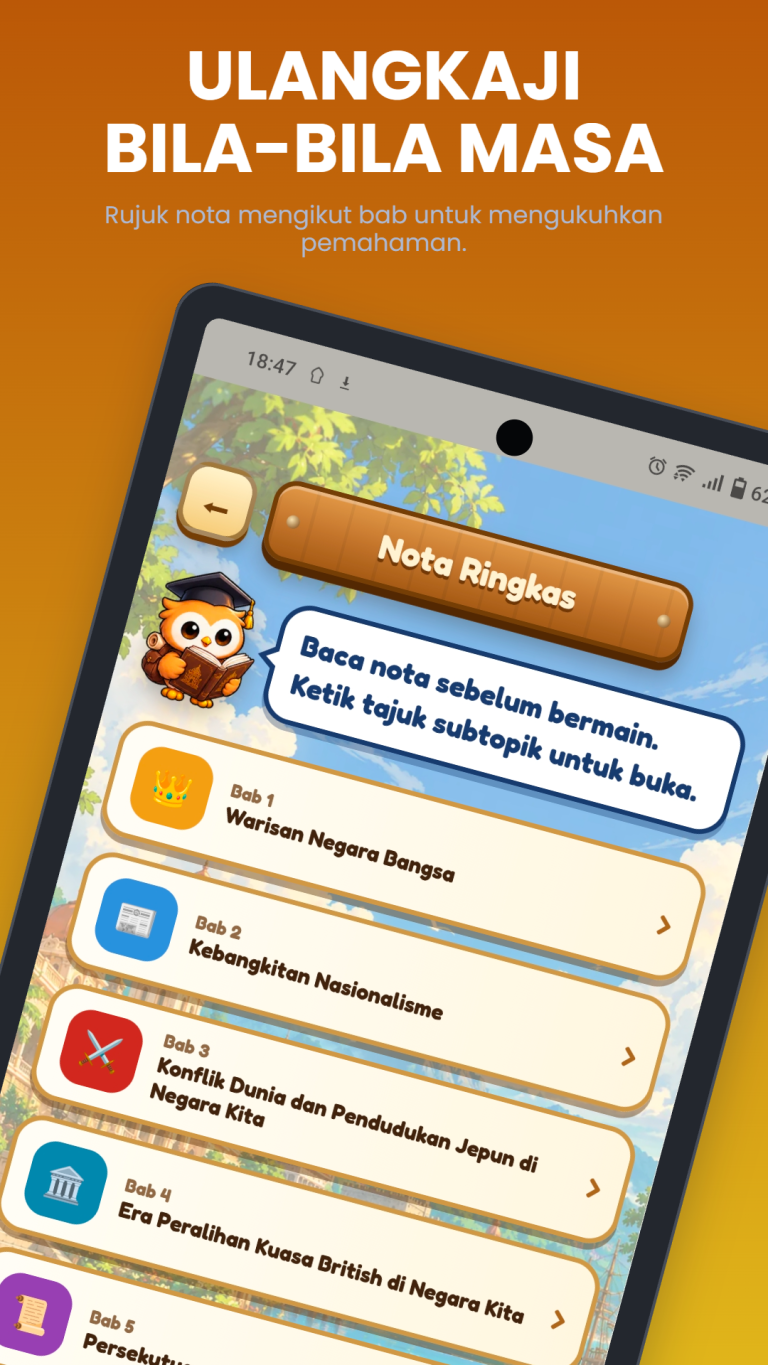 Misi Sejarah – Tingkatan 4 screenshot 10